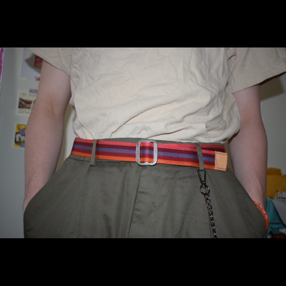 Acne Studios Blå Konst Belt